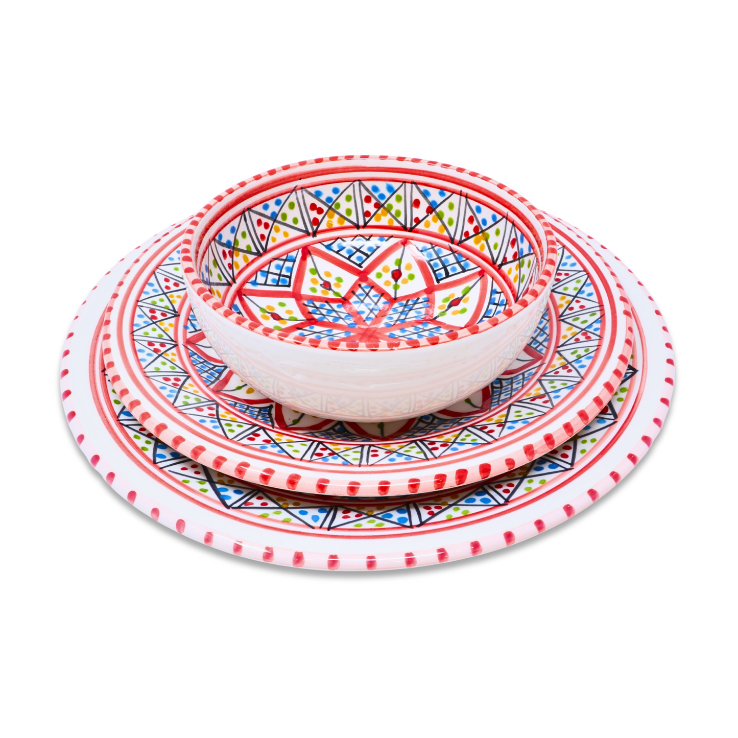 Handmade Ceramic Serving Plate, 28 cm