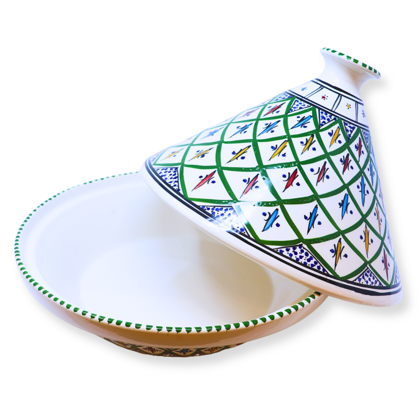 Handmade Ceramic Tajine Pot, 32 cm