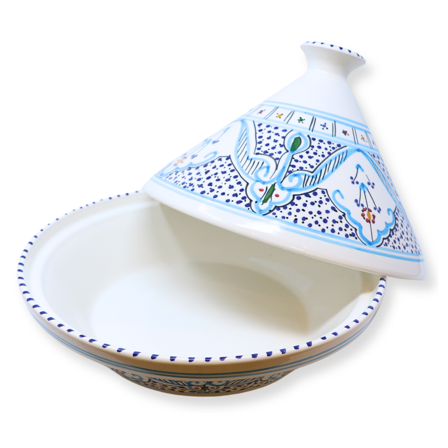 Handmade Ceramic Tajine Pot, 32 cm