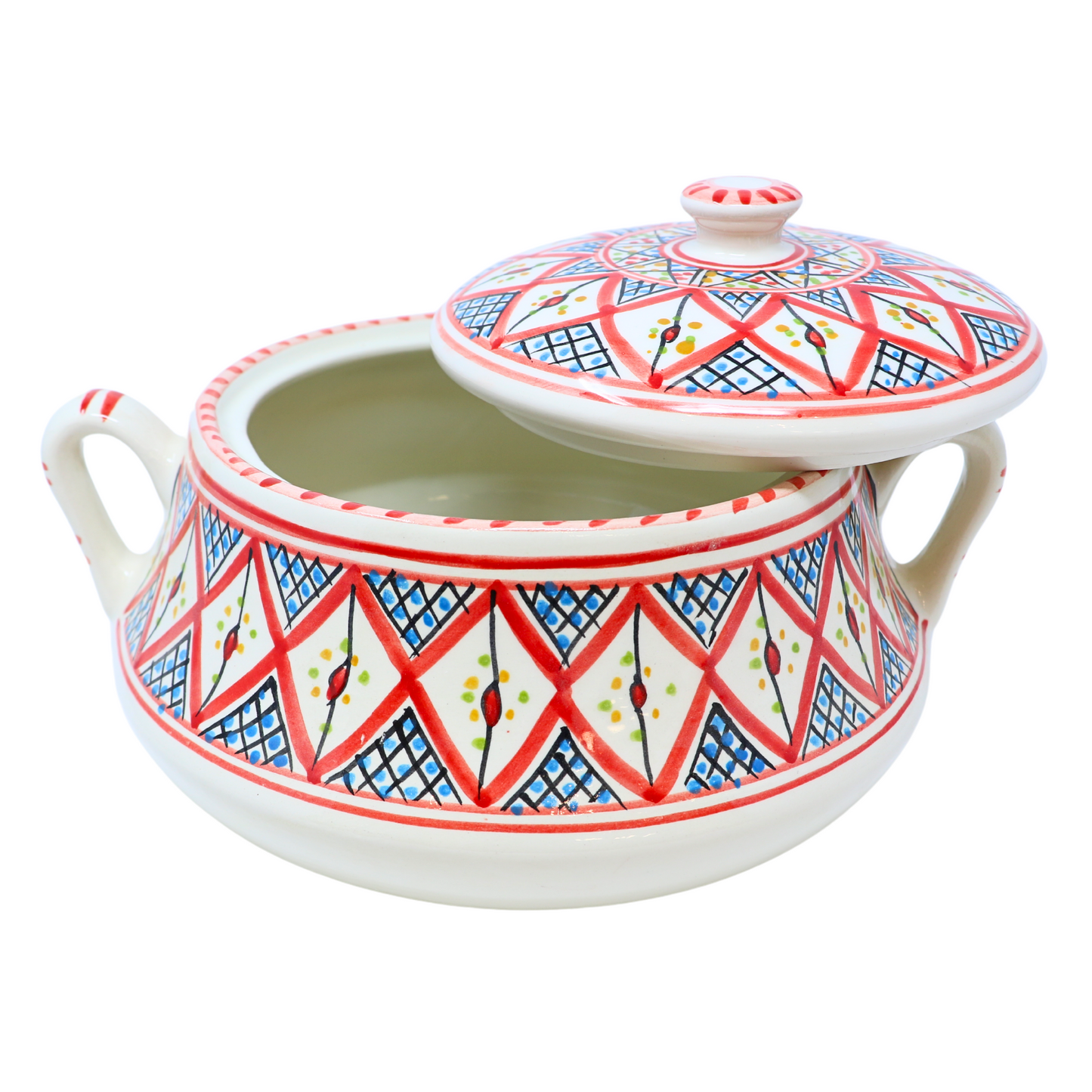 Handmade Ceramic Soup Tureen, 25cm
