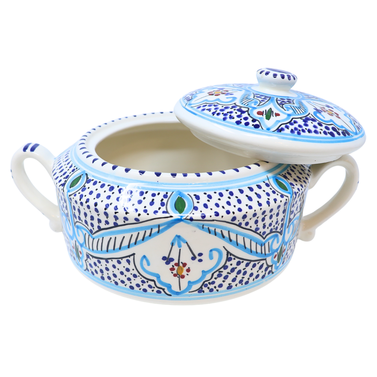 Handmade Ceramic Soup Tureen, 25cm