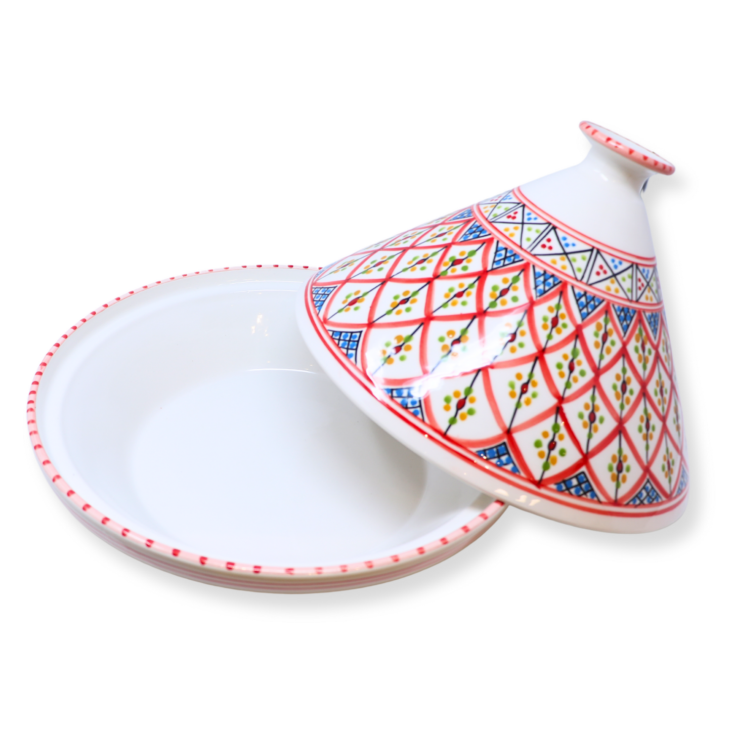 Handmade Ceramic Tajine Pot, 32 cm