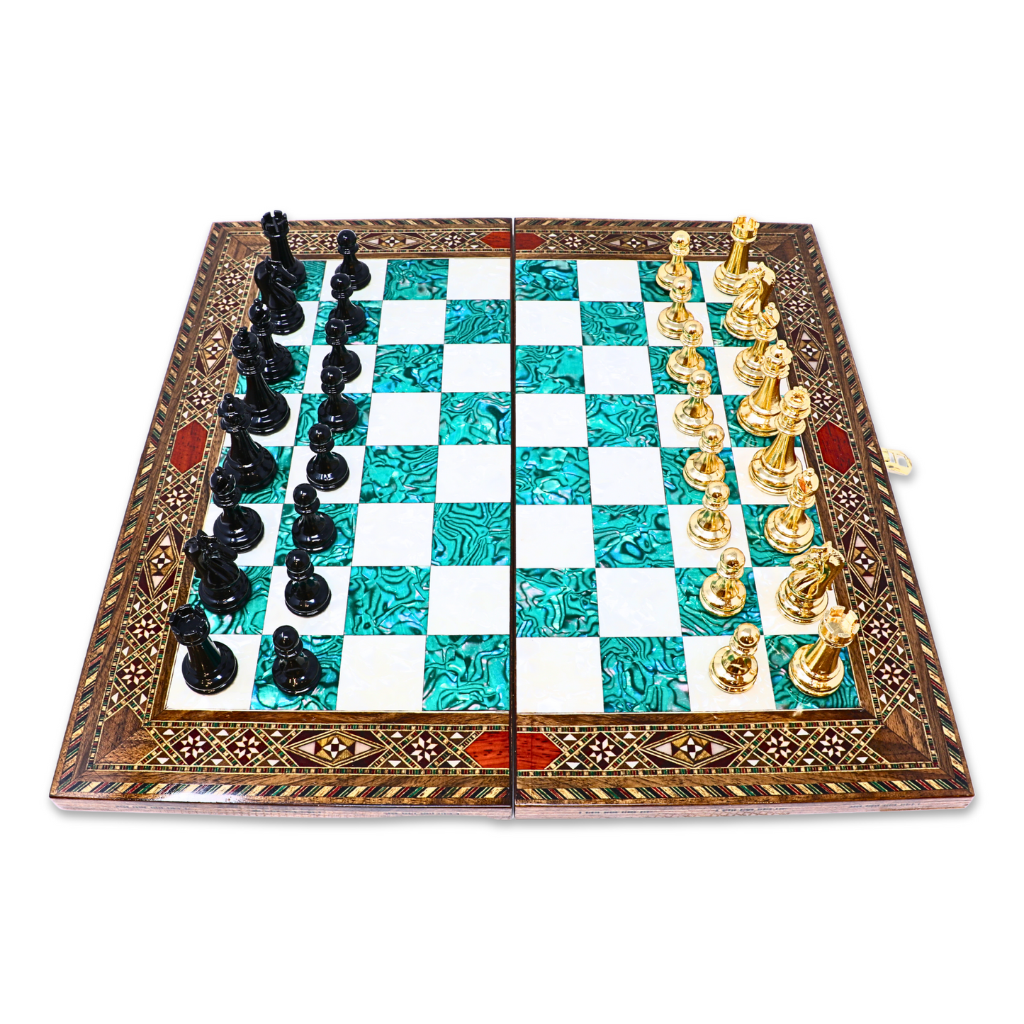 Chess Pieces - Metal, X Large