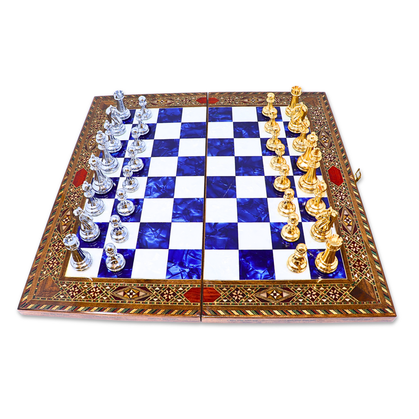 Chess Pieces - Metal, X Large