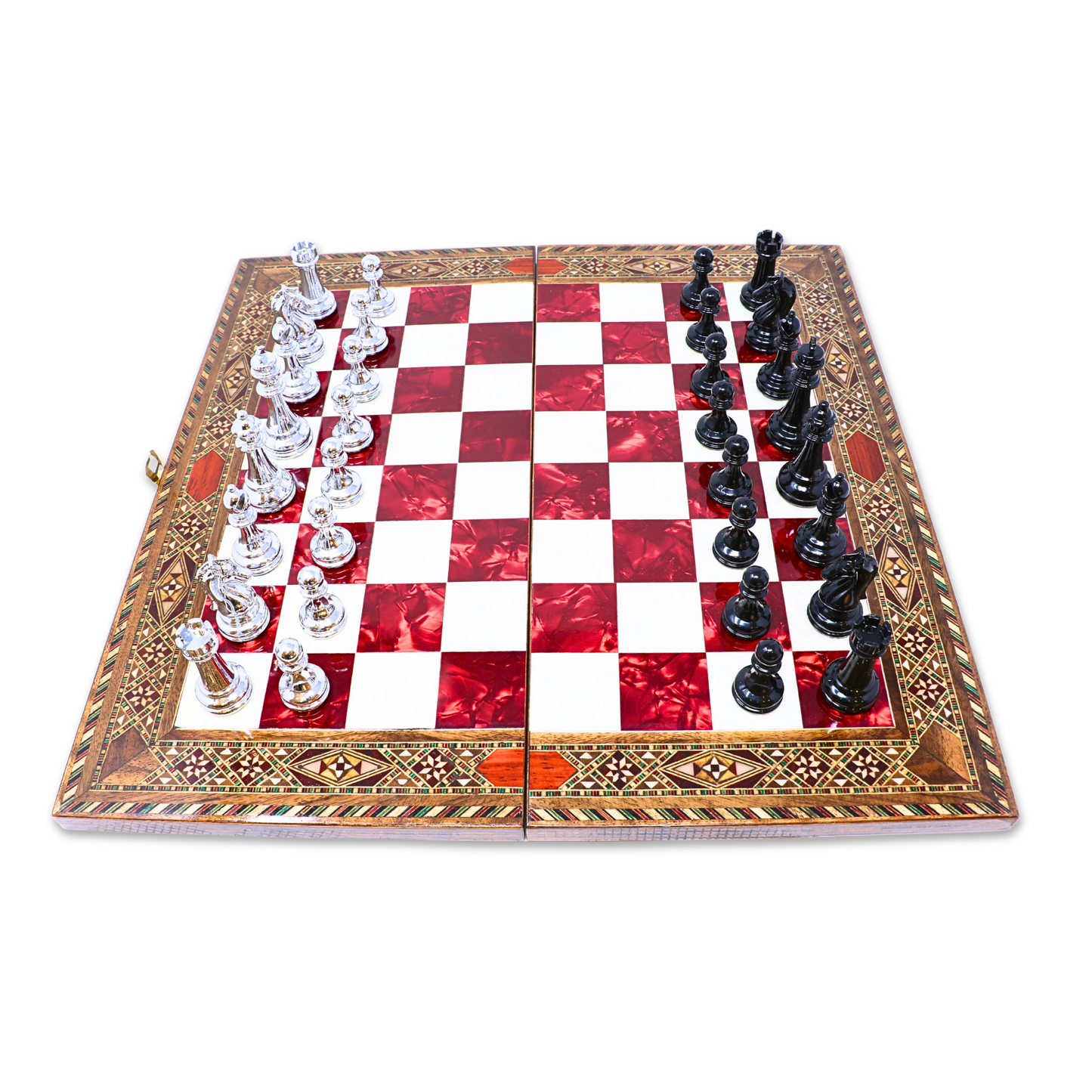 Chess Pieces - Metal, X Large
