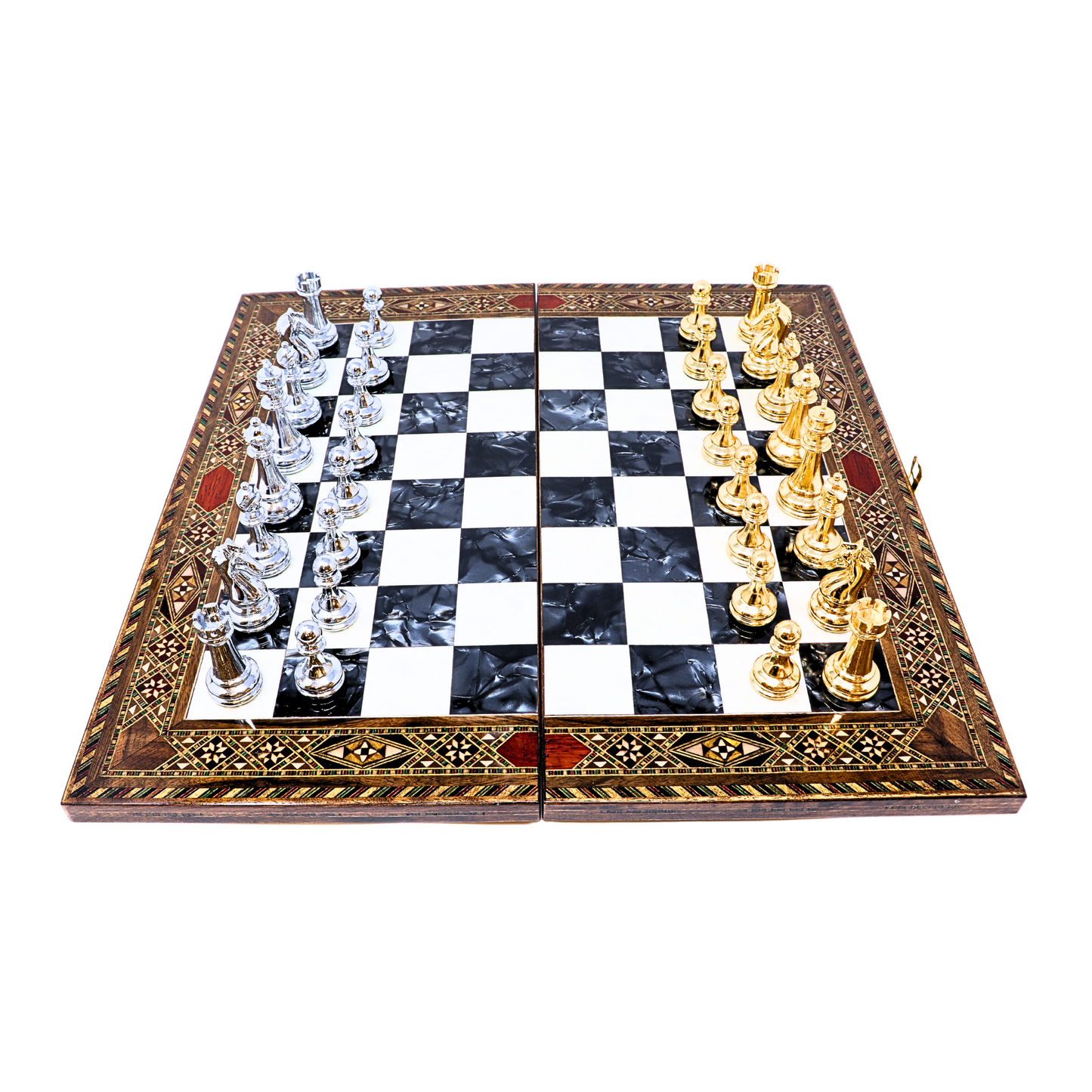 Chess Pieces - Metal, X Large