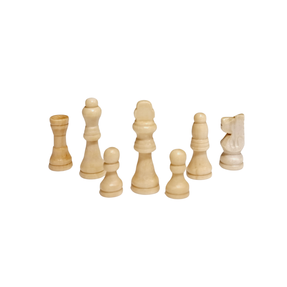 Chess Pieces - Wood - Small/Medium - King Size: 5 cm