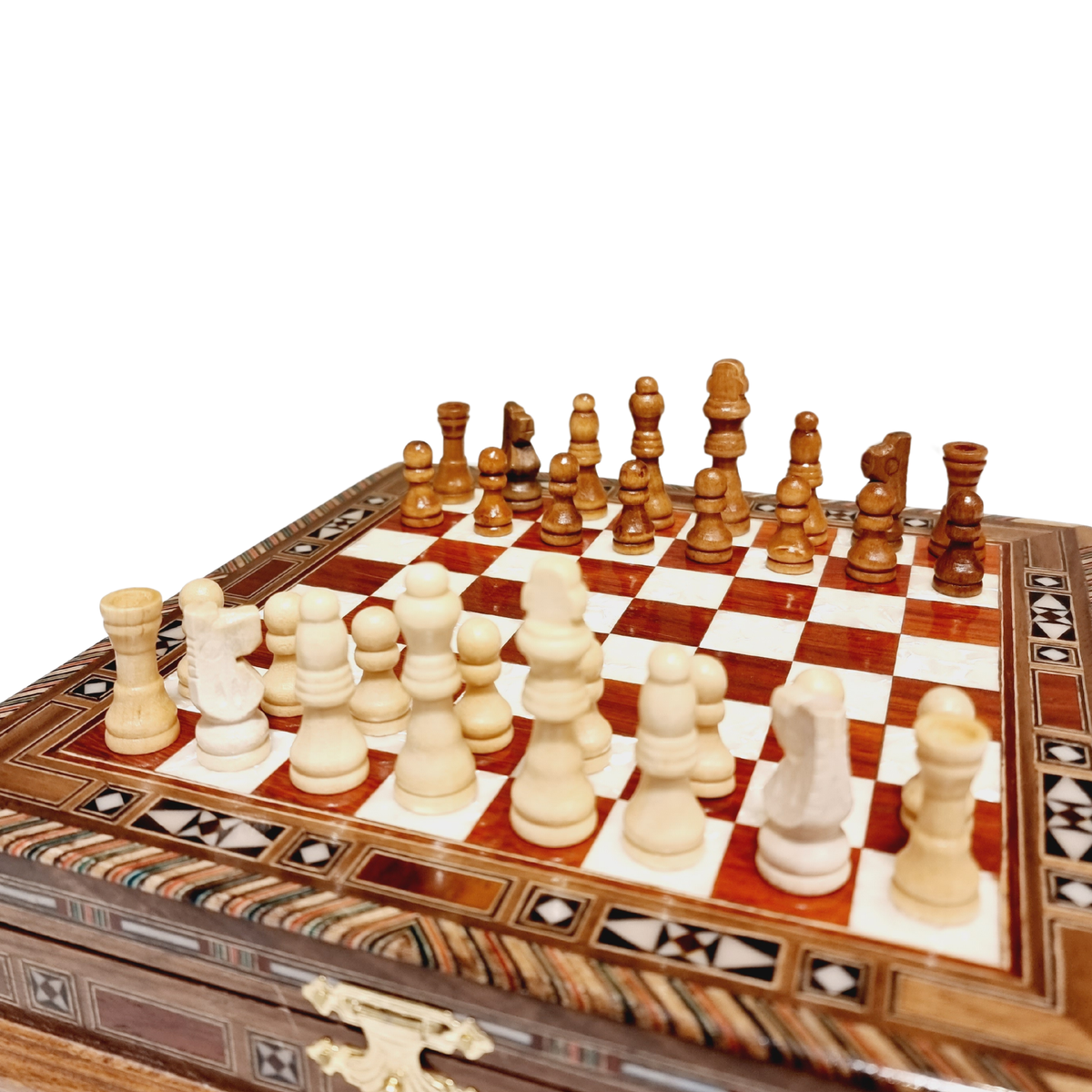 Chess Pieces - Wood - Small/Medium - King Size: 5 cm