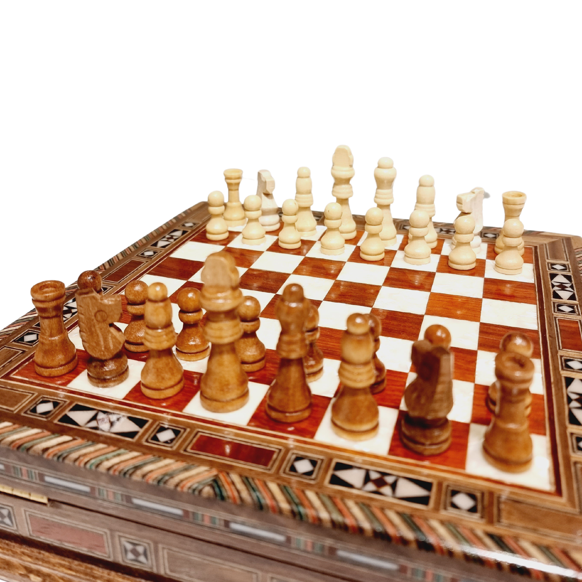 Chess Pieces - Wood - Small/Medium - King Size: 5 cm
