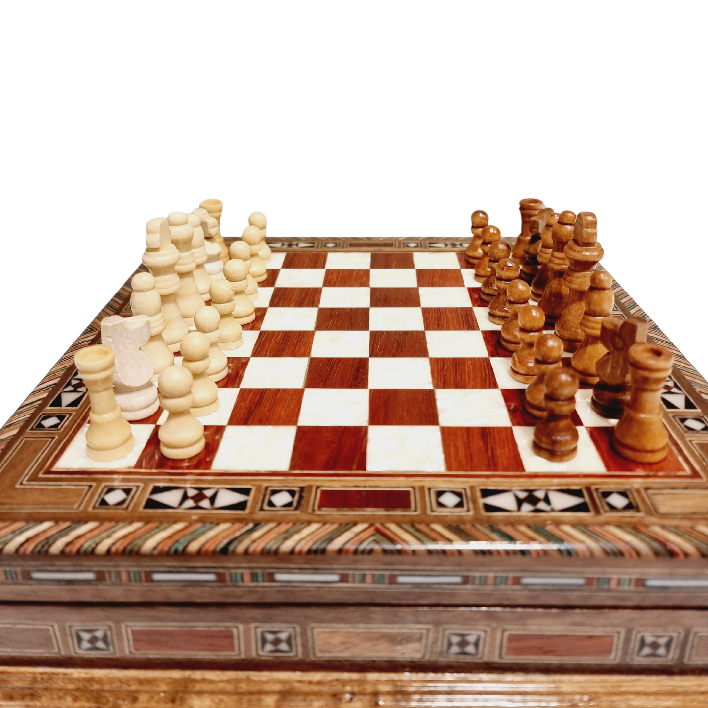 Chess Pieces - Wood - Small/Medium - King Size: 5 cm