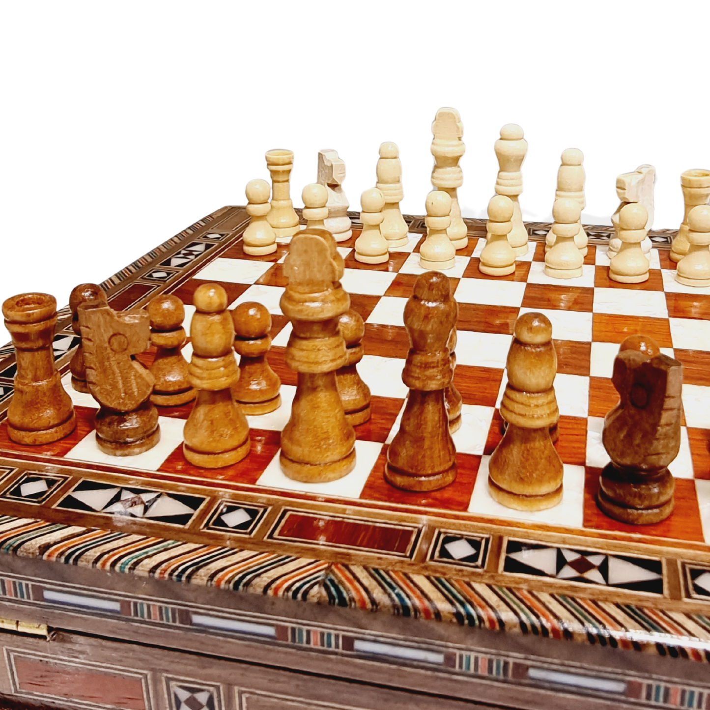 Chess Pieces - Wood - Small/Medium - King Size: 5 cm