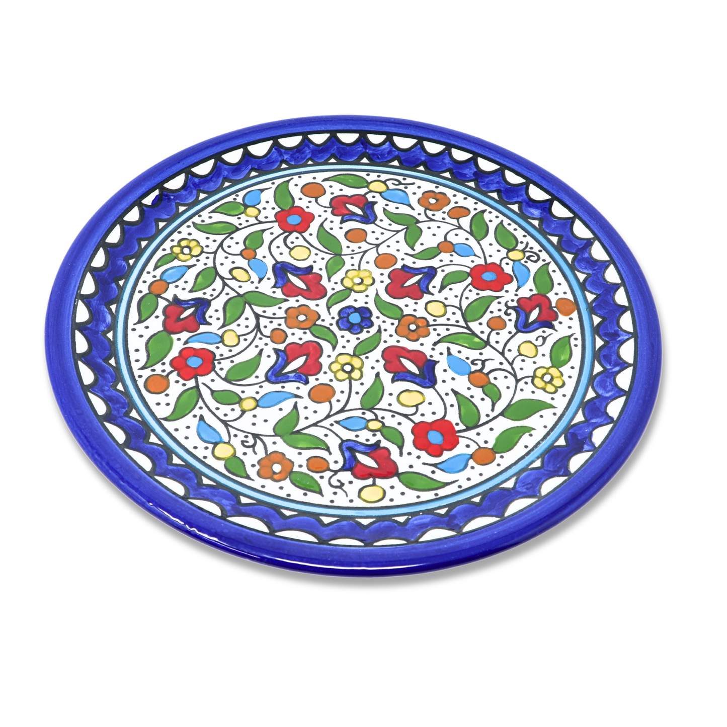 Handmade Ceramic Dinner Plate 26 cm