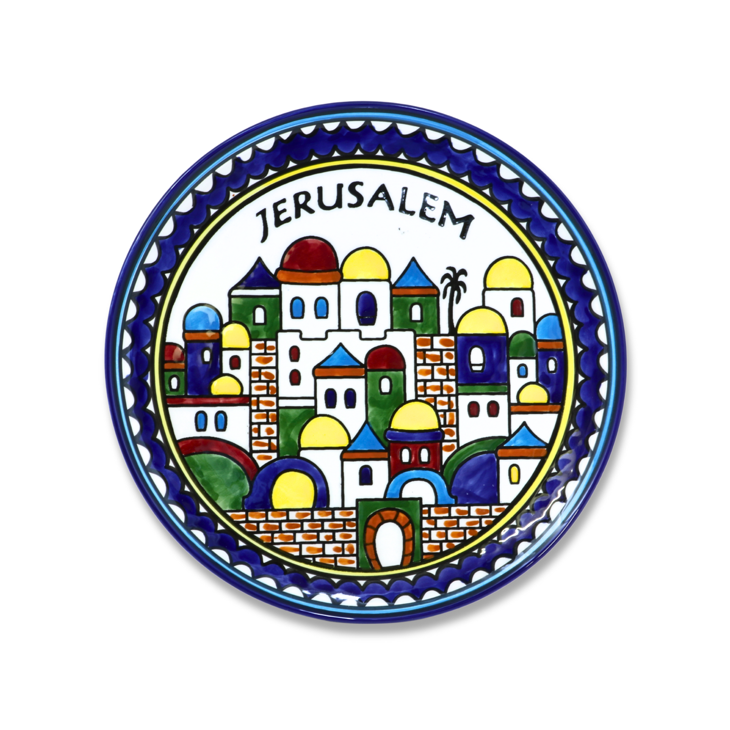 Handmade Ceramic Dinner Plate 26 cm