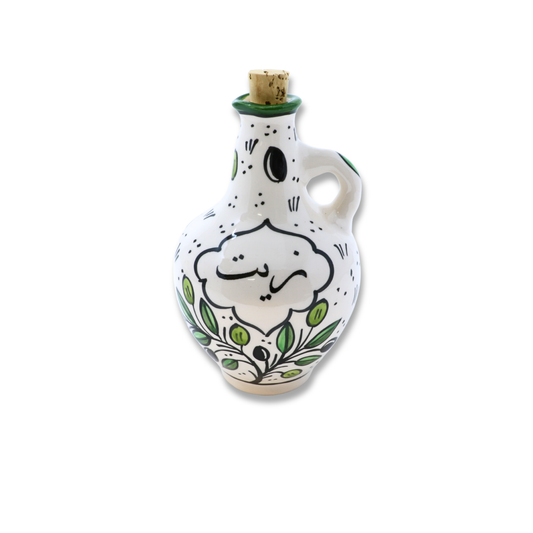 Handmade Ceramic Olive Oil Dispenser/Cruet, 10xH16 cm