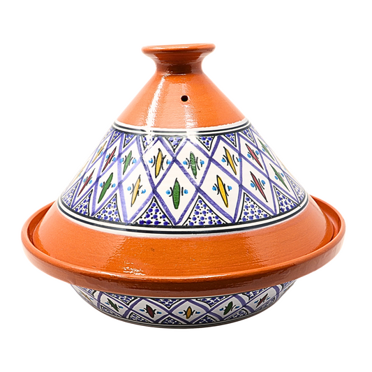 Handmade Ceramic Non-Stick Cooking Tajine 32 cm