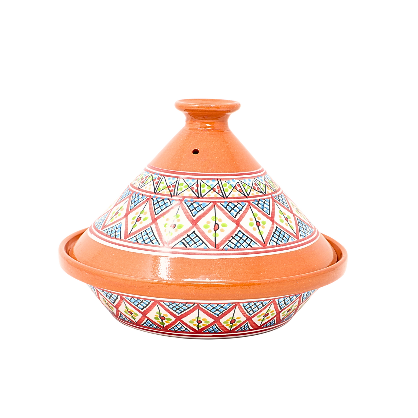 Handmade Ceramic Non-Stick Cooking Tajine 27 cm