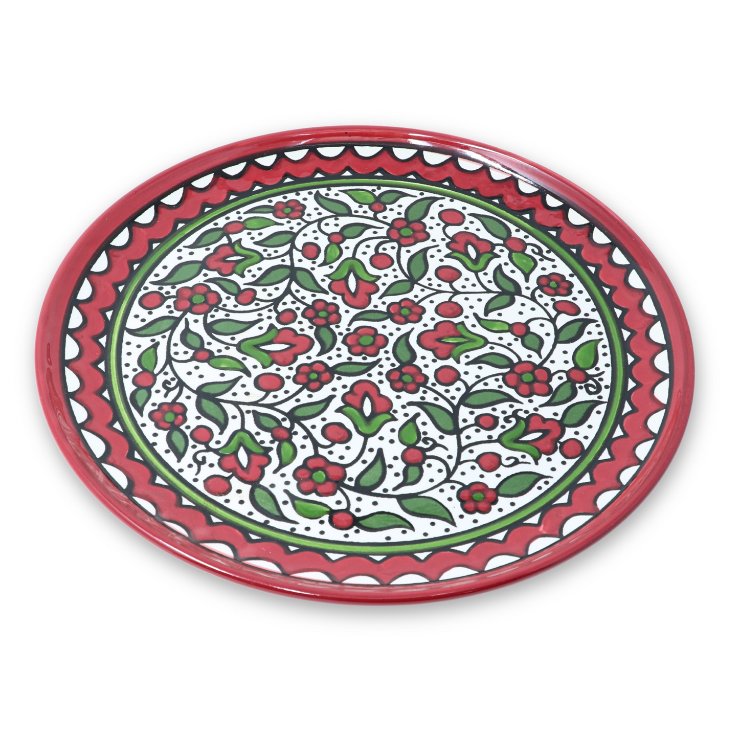 Handmade Ceramic Dinner Plate 26 cm