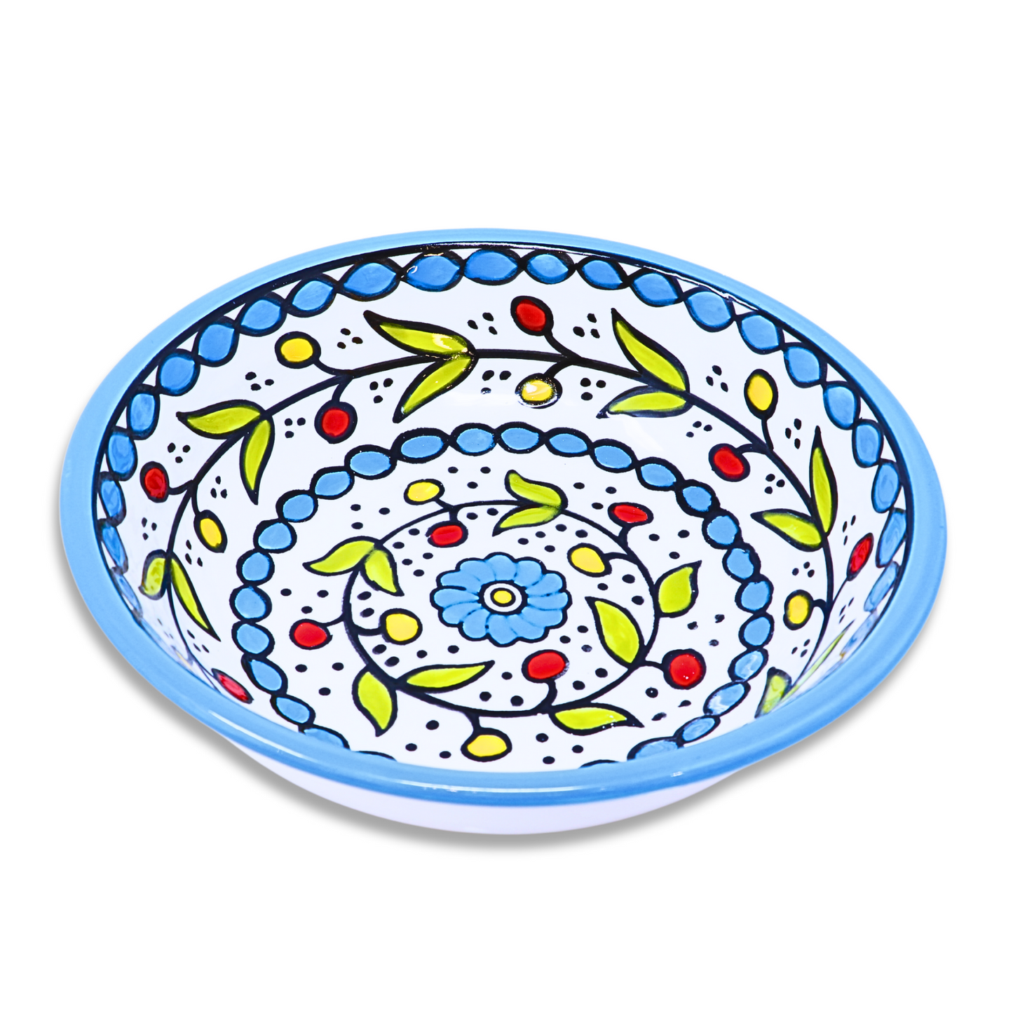 Handmade Ceramic Deep Plate 19 cm