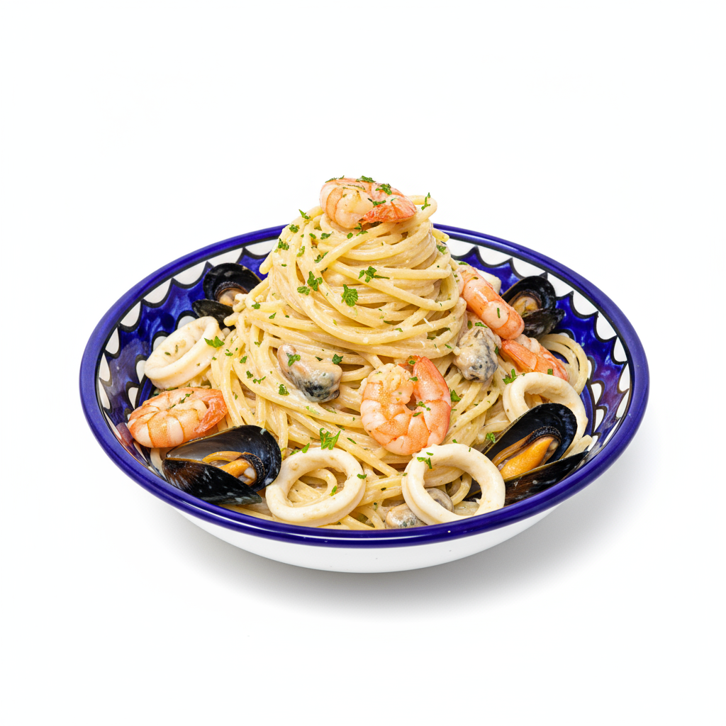 Handmade Ceramic Deep Plate 19 cm