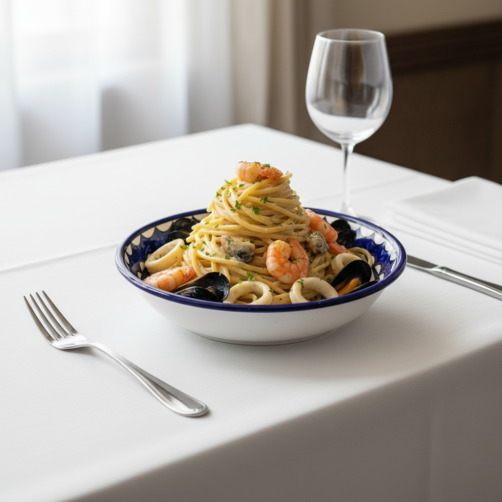 Handmade Ceramic Deep Plate 19 cm