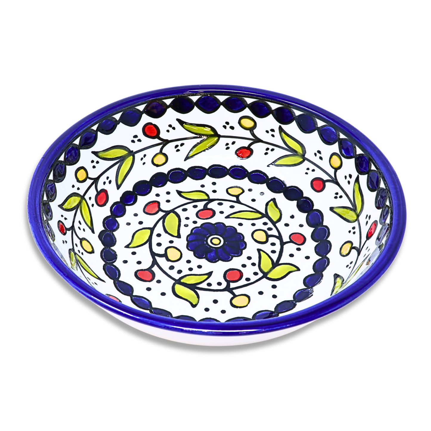 Handmade Ceramic Deep Plate 19 cm