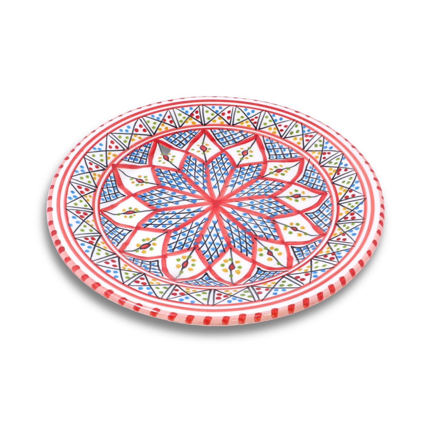 Handmade Ceramic Serving Plate, 24 cm