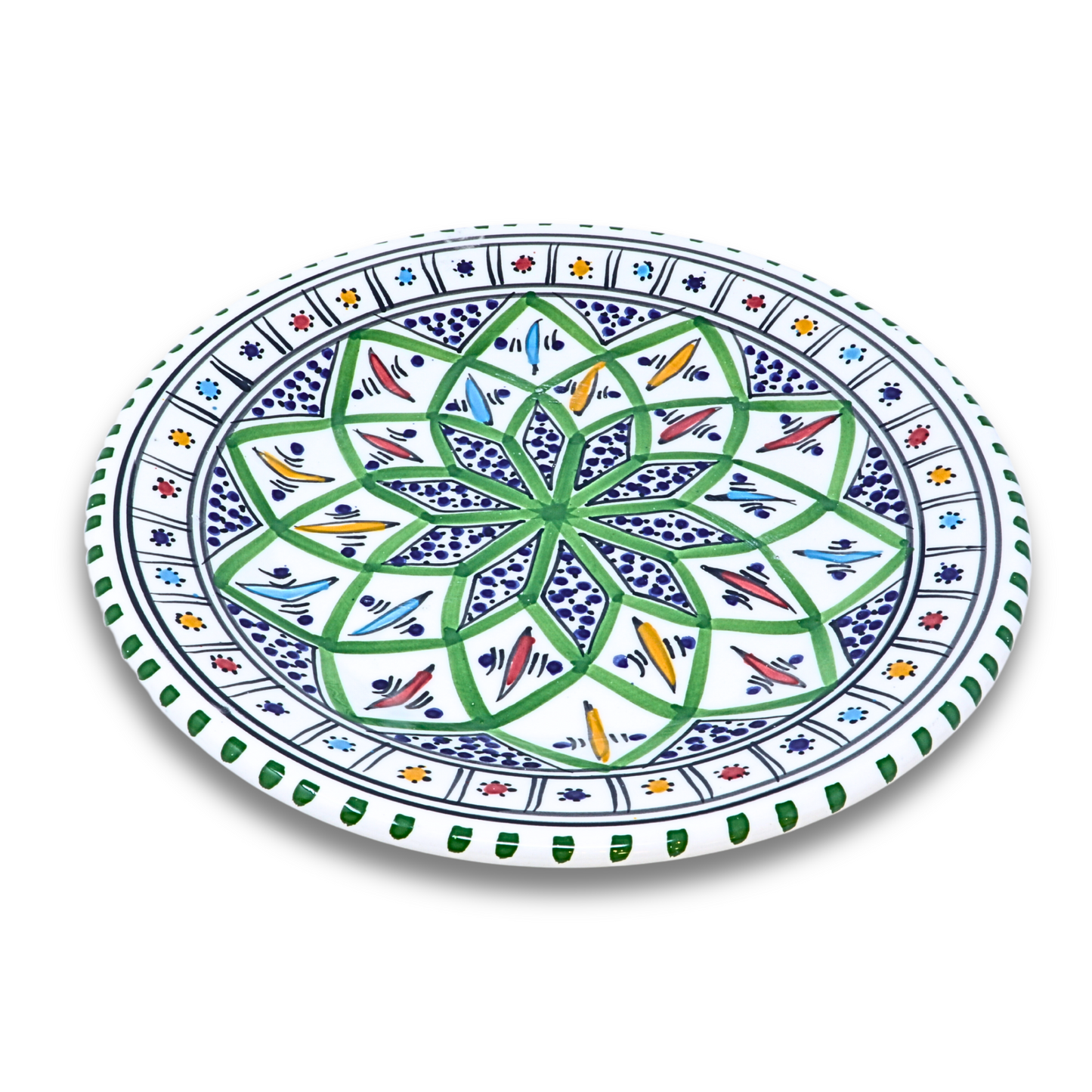 Handmade Ceramic Serving Plate, 24 cm