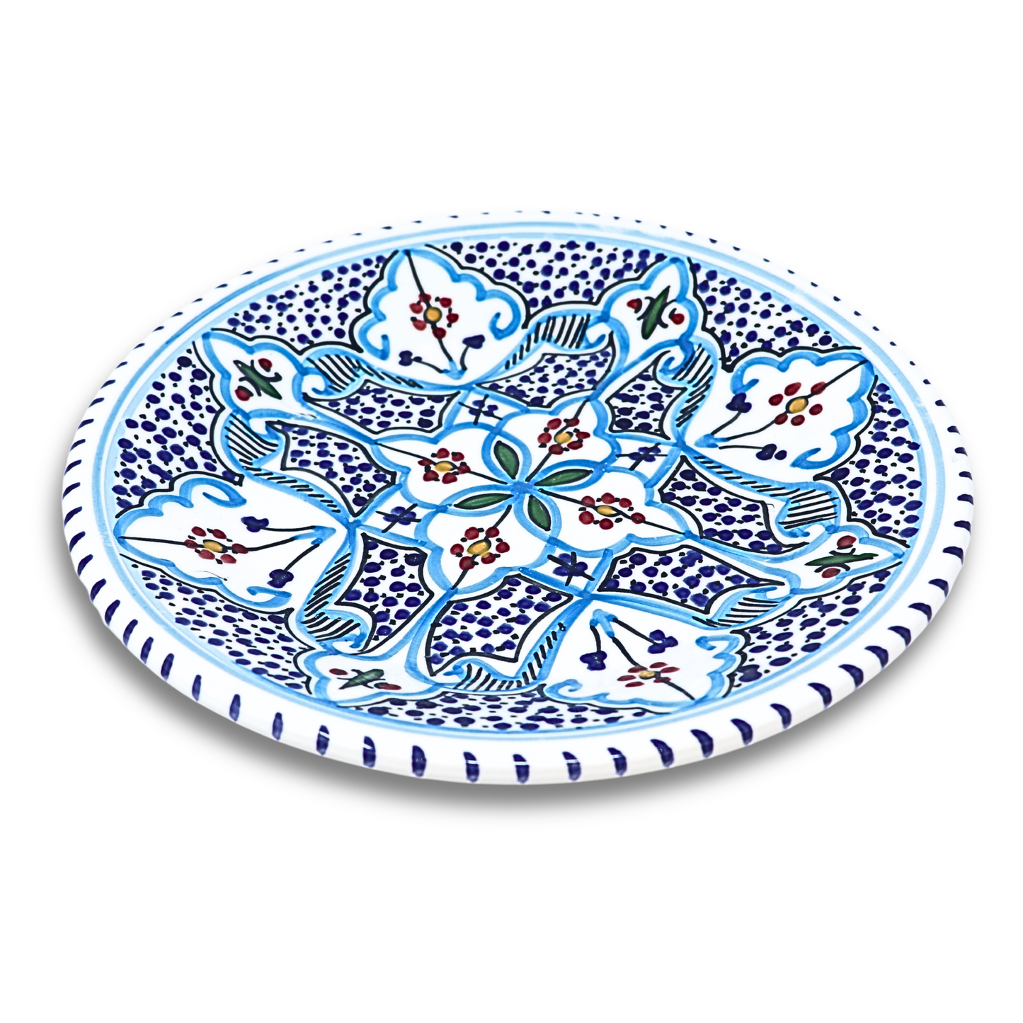 Handmade Ceramic Serving Plate, 24 cm