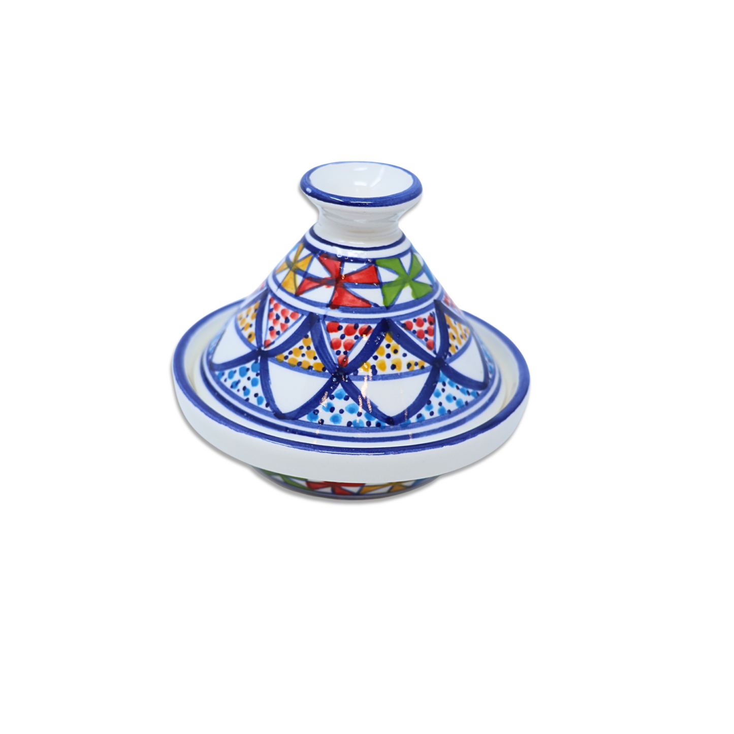 Handmade Ceramic Mini Tajine Pot, 12 cm