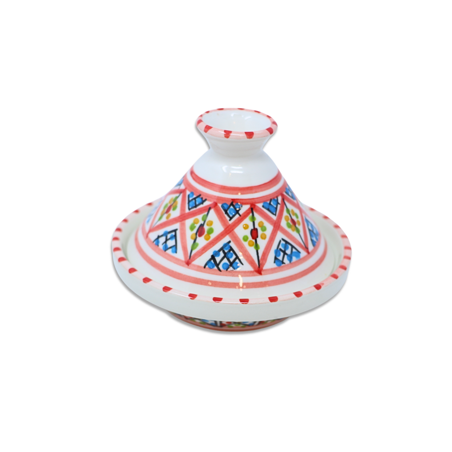 Handmade Ceramic Mini Tajine Pot, 12 cm