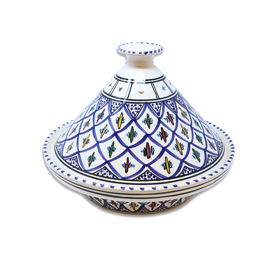 Handmade Ceramic Tajine Pot, 28 cm